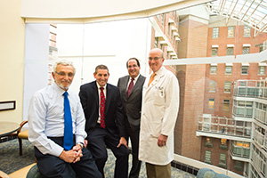 Neil Kishter and UMGCC physicians
